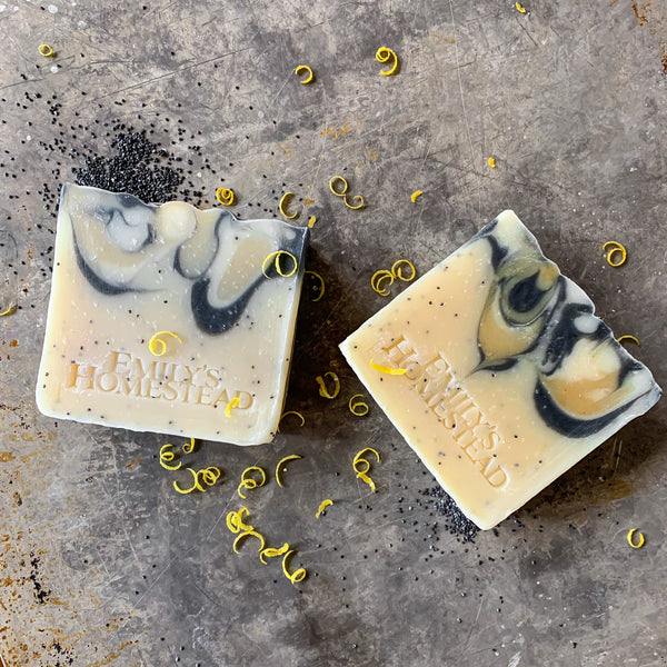 Lemon Poppyseed Yogurt Soap
