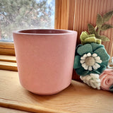 Pink Concrete Candle