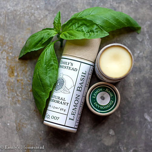 Lemon Basil Deodorant