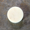 Creamy white unscented goat's milk soap